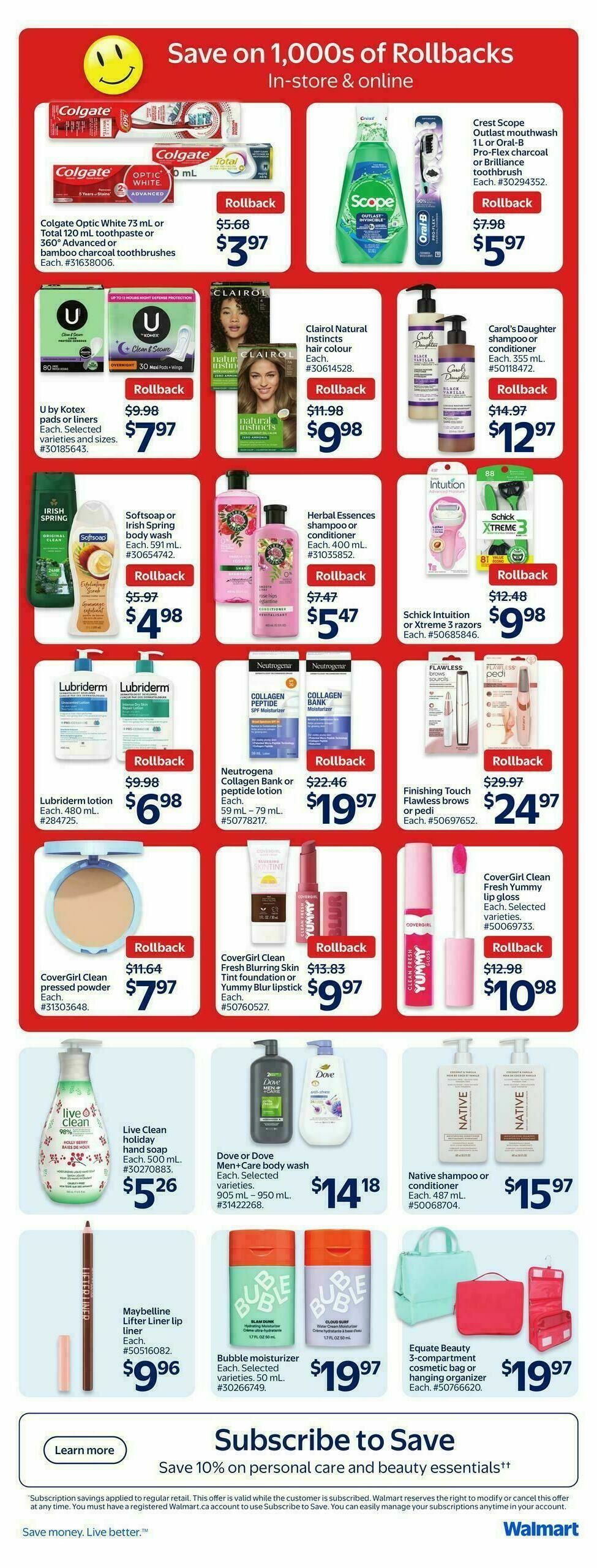 Walmart Flyer from September 11