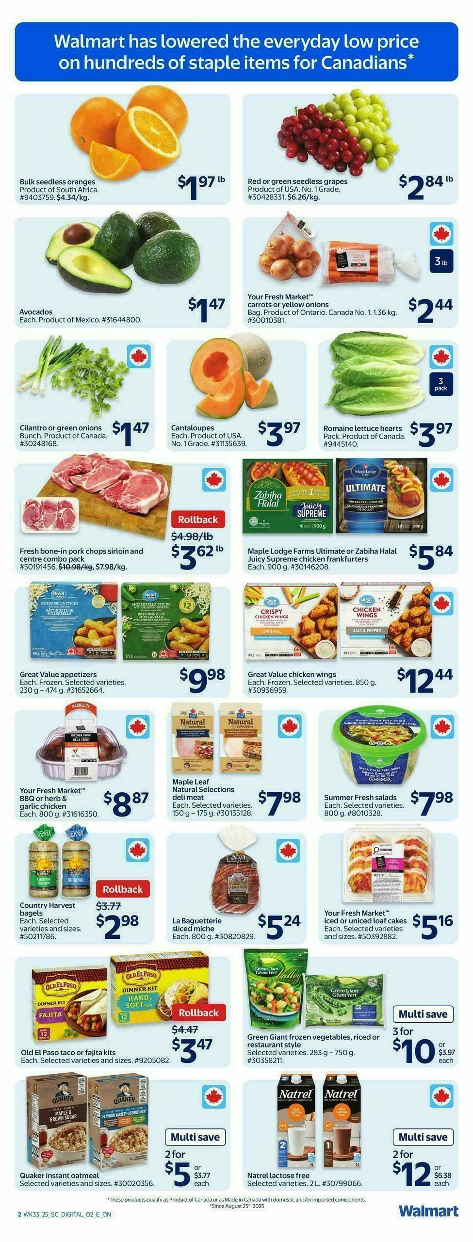Walmart Flyer from September 11