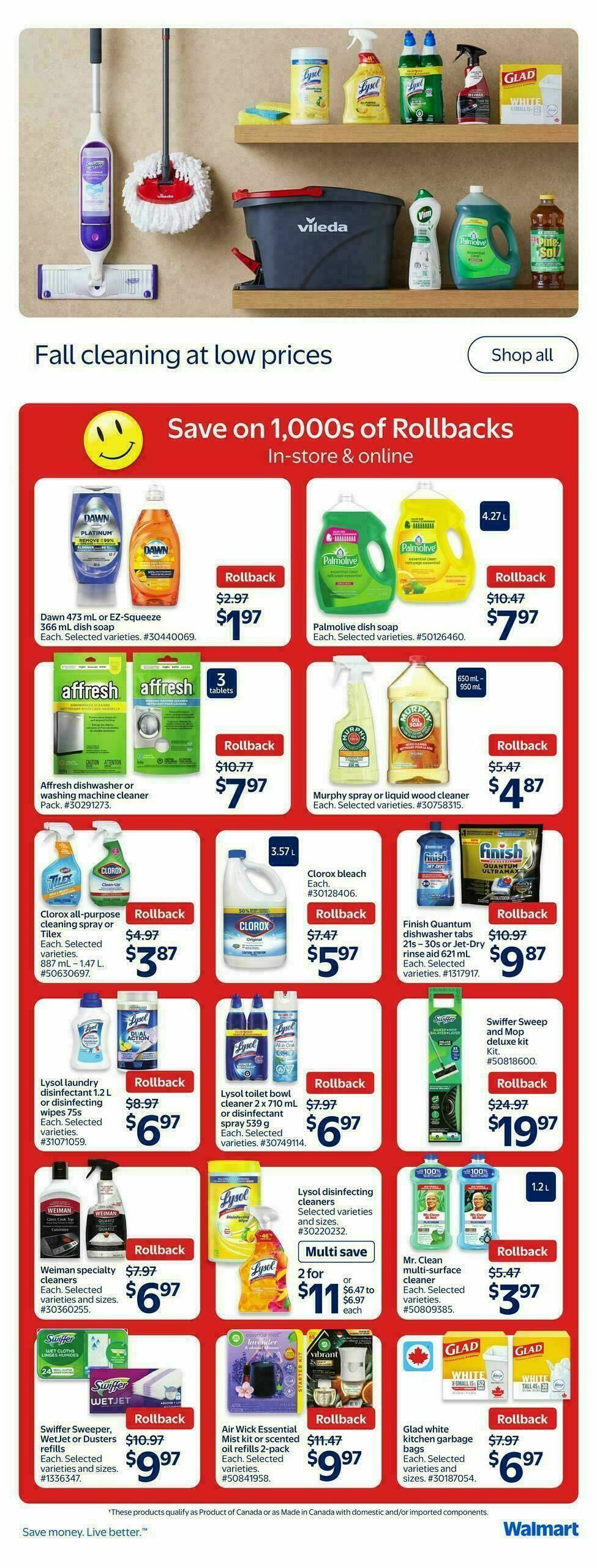 Walmart Flyer from September 18