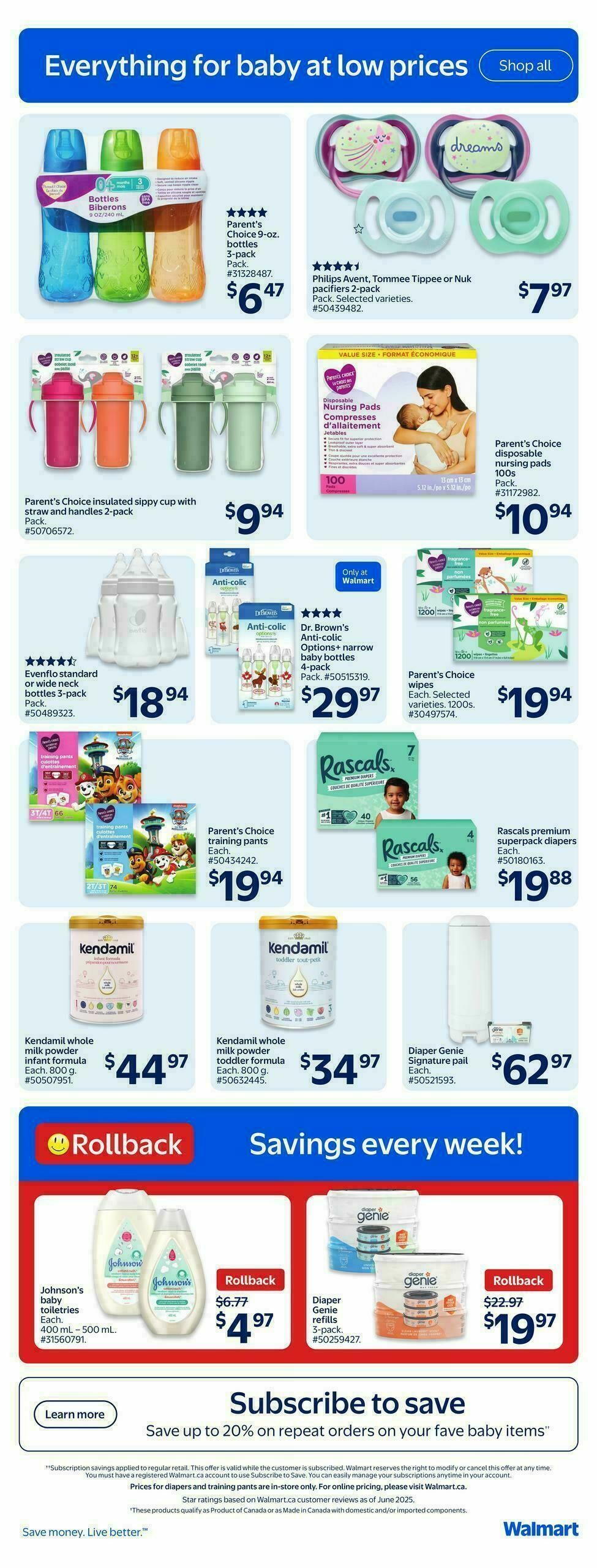 Walmart Flyer from September 18