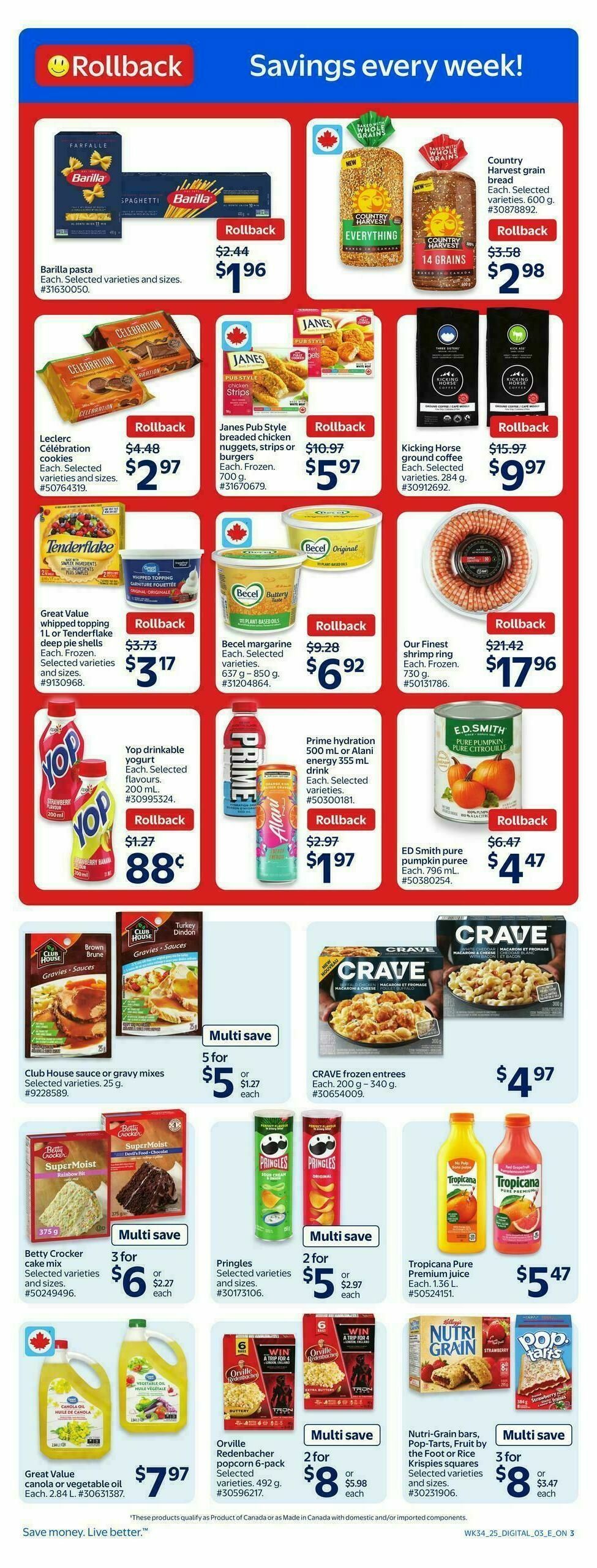Walmart Flyer from September 18