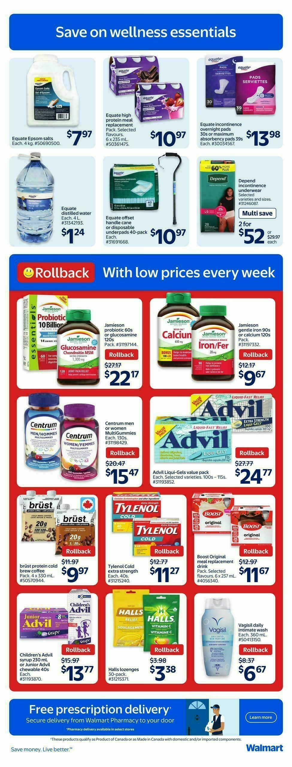 Walmart Flyer from September 25