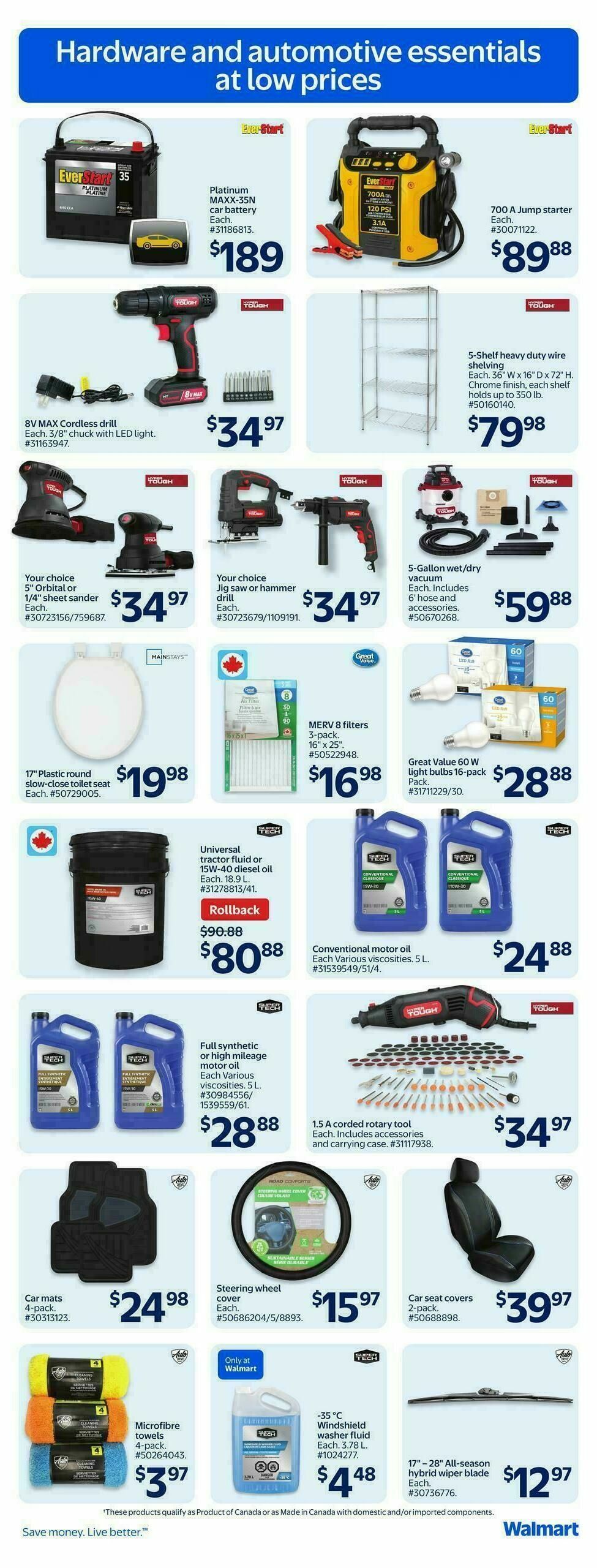 Walmart Flyer from September 25