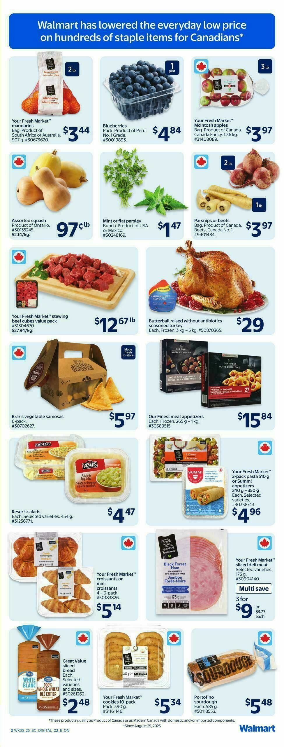 Walmart Flyer from September 25