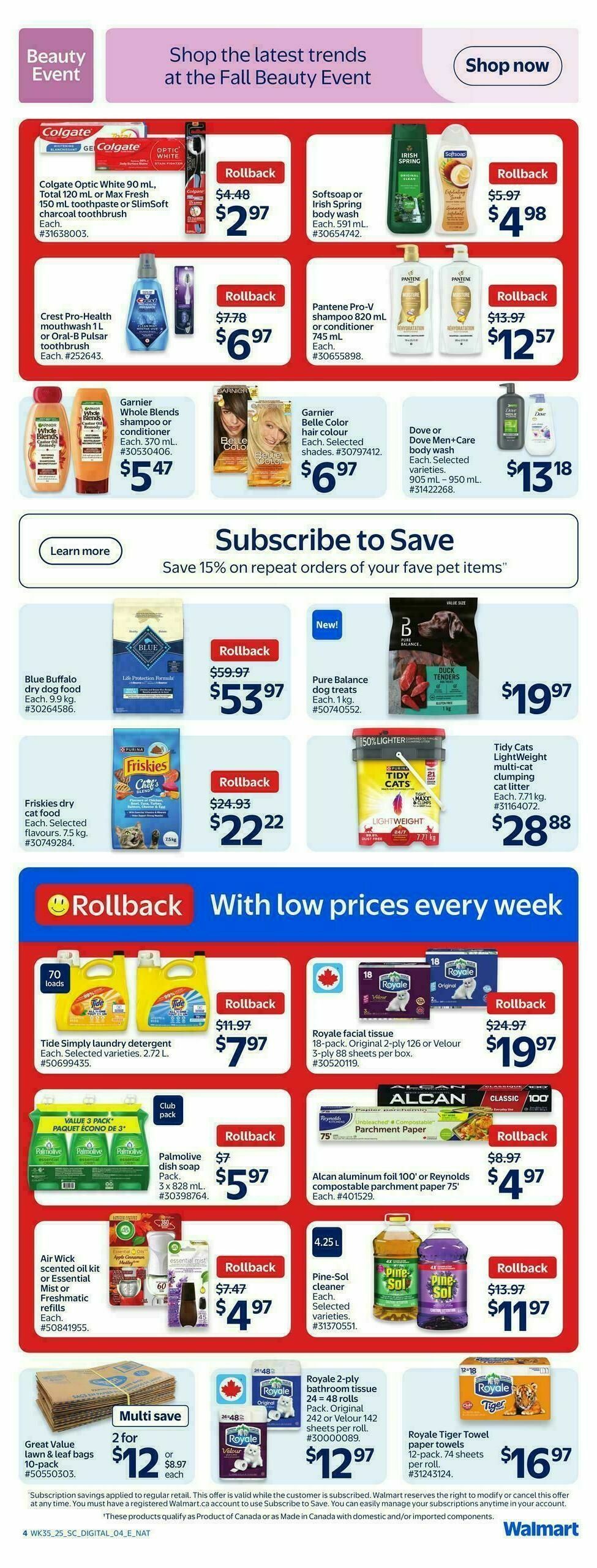 Walmart Flyer from September 25