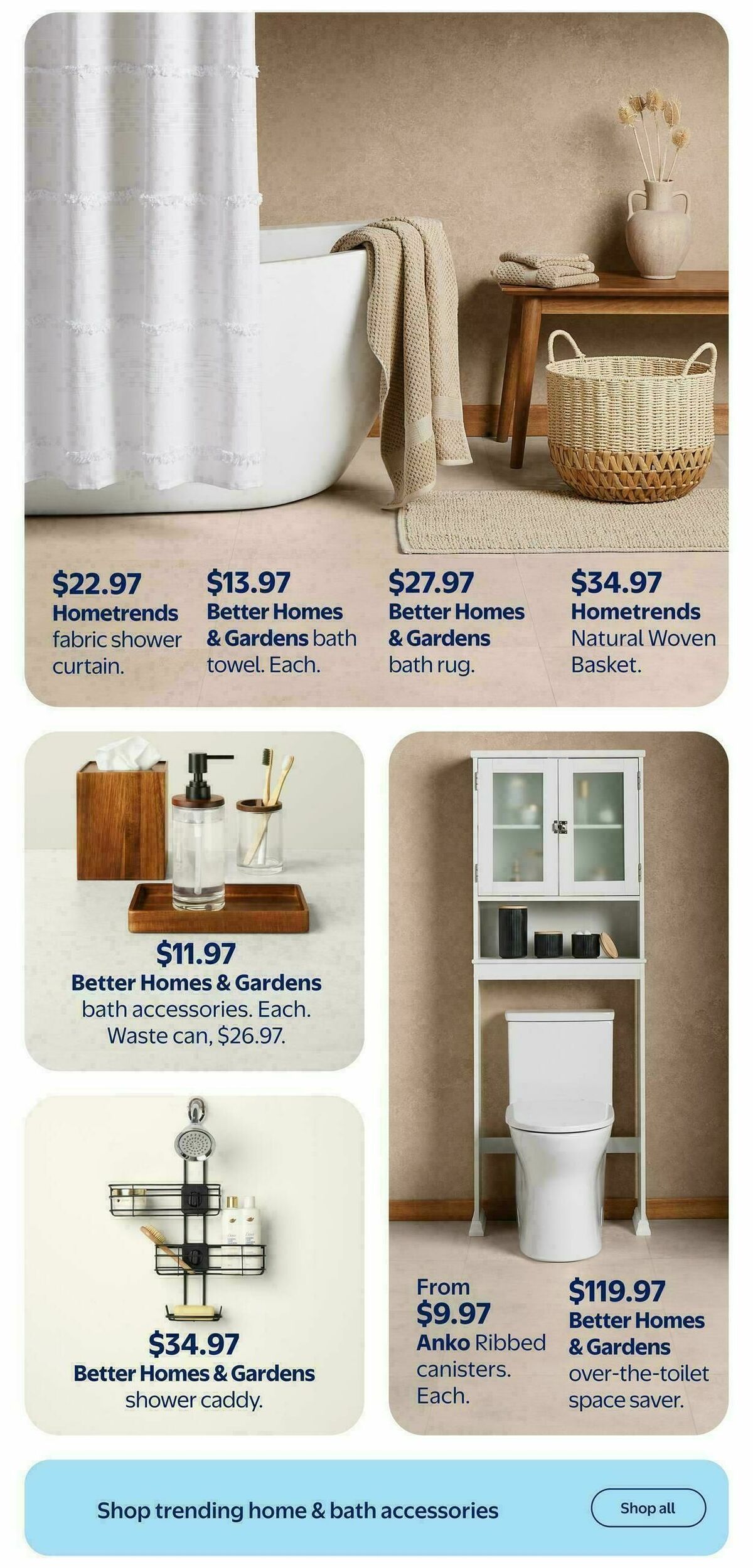 Walmart Home for the harvest Flyer from September 25