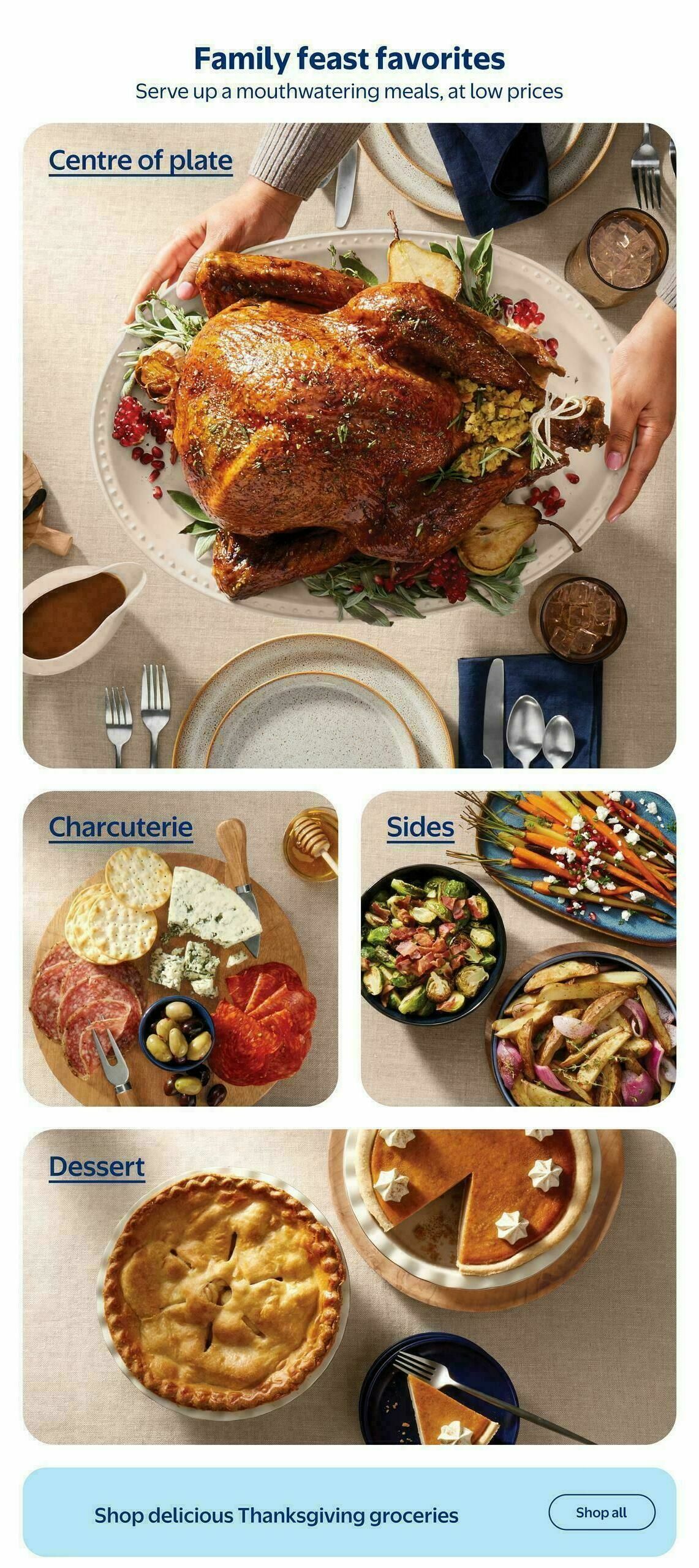 Walmart Home for the harvest Flyer from September 25