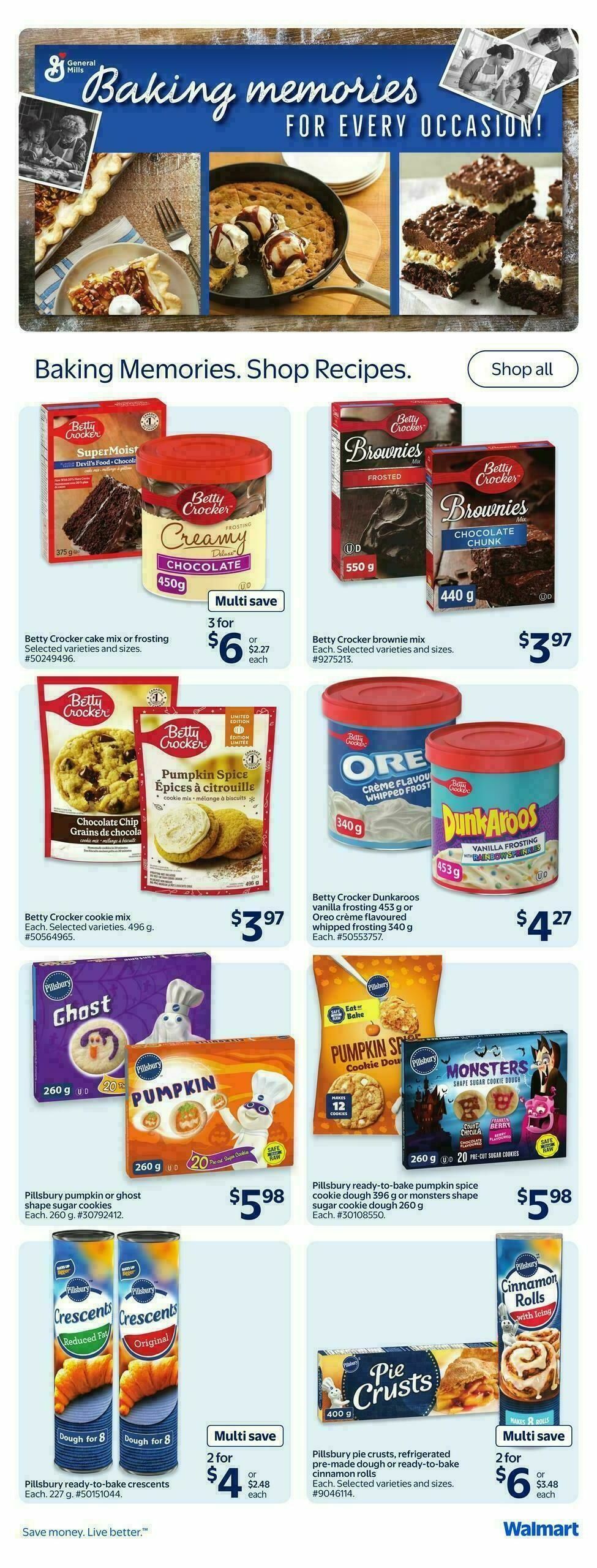Walmart Flyer from October 2