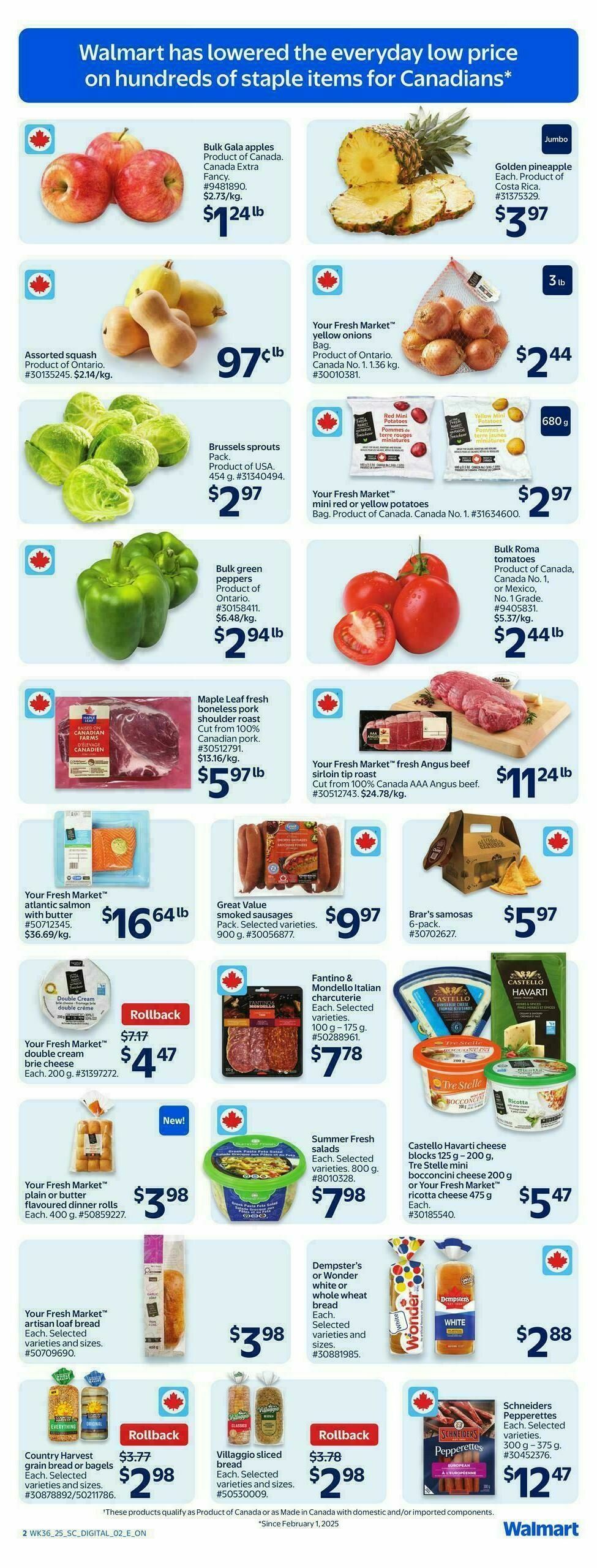 Walmart Flyer from October 2