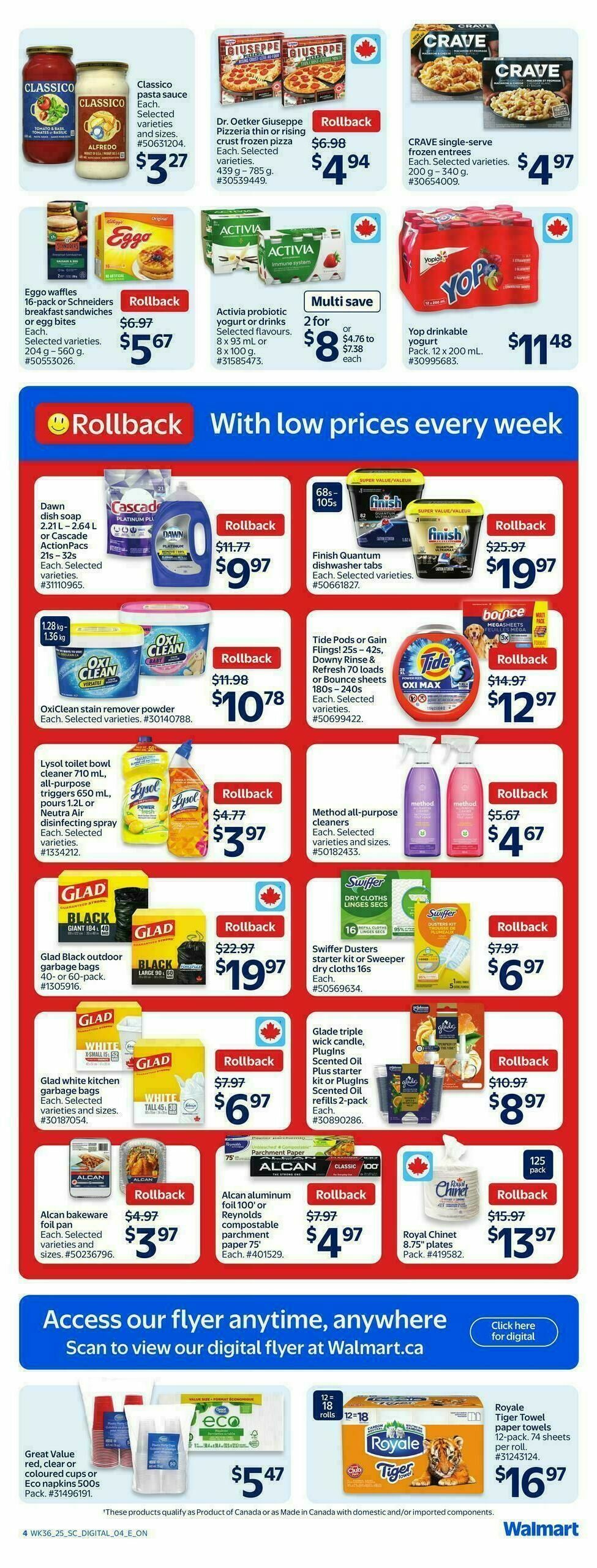 Walmart Flyer from October 2