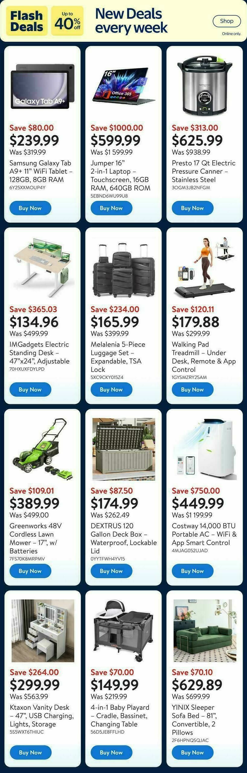 Walmart Deals Flyer from October 2