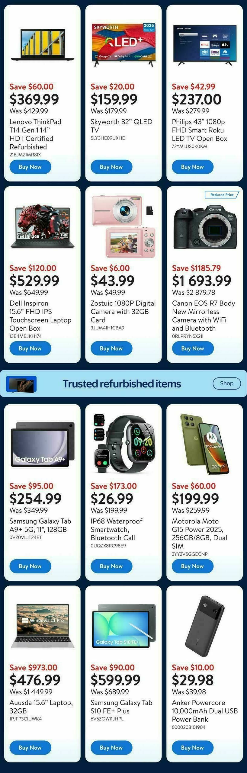 Walmart Deals Flyer from October 2