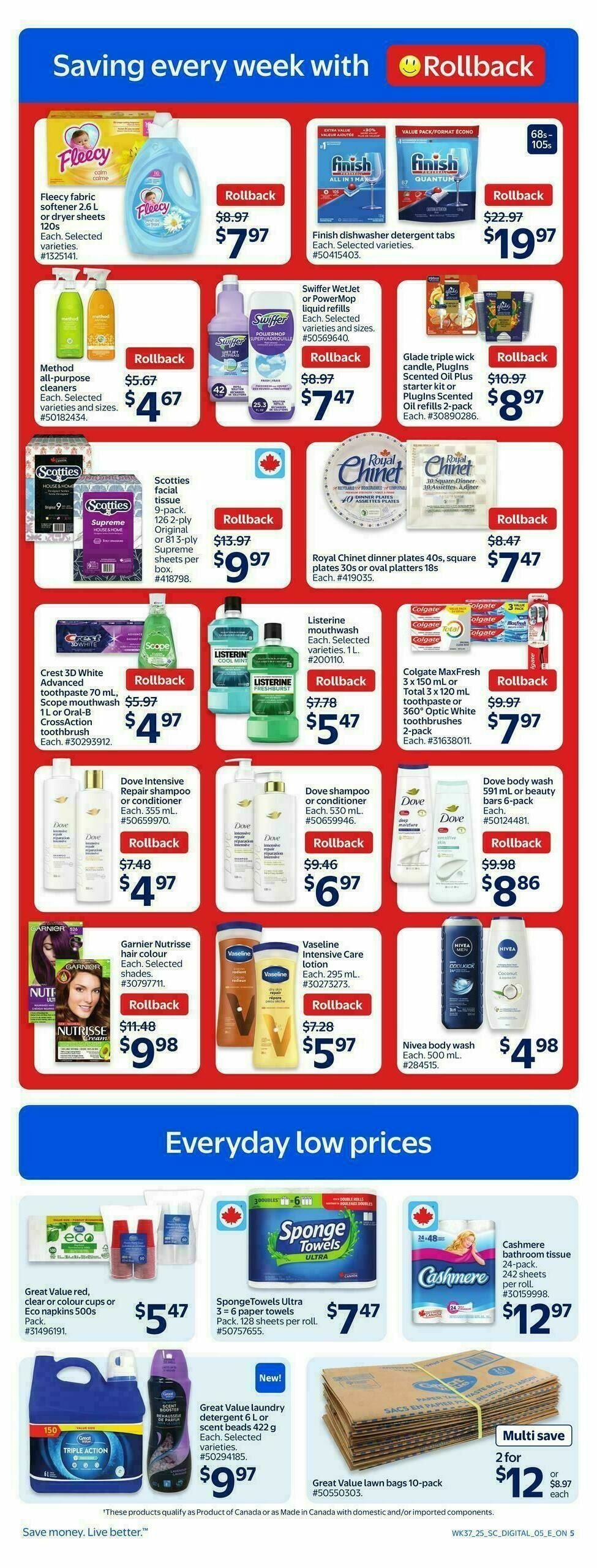 Walmart Flyer from October 9