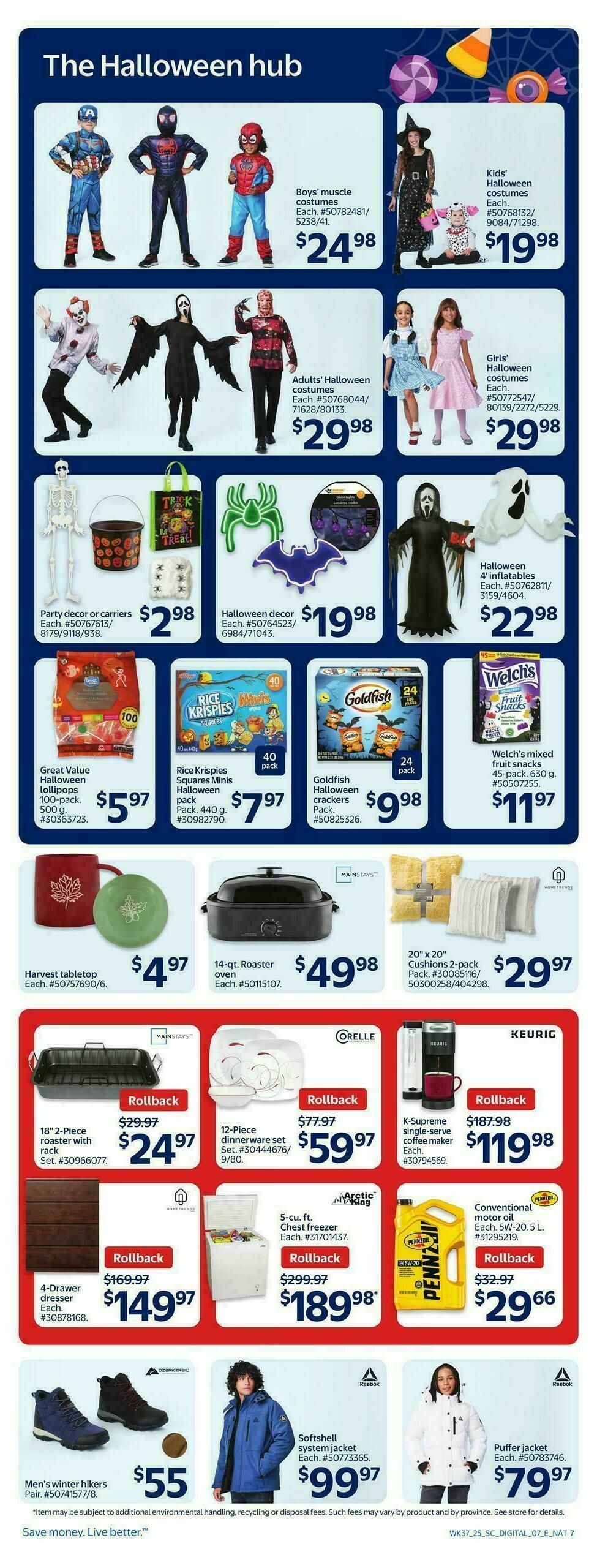 Walmart Flyer from October 9