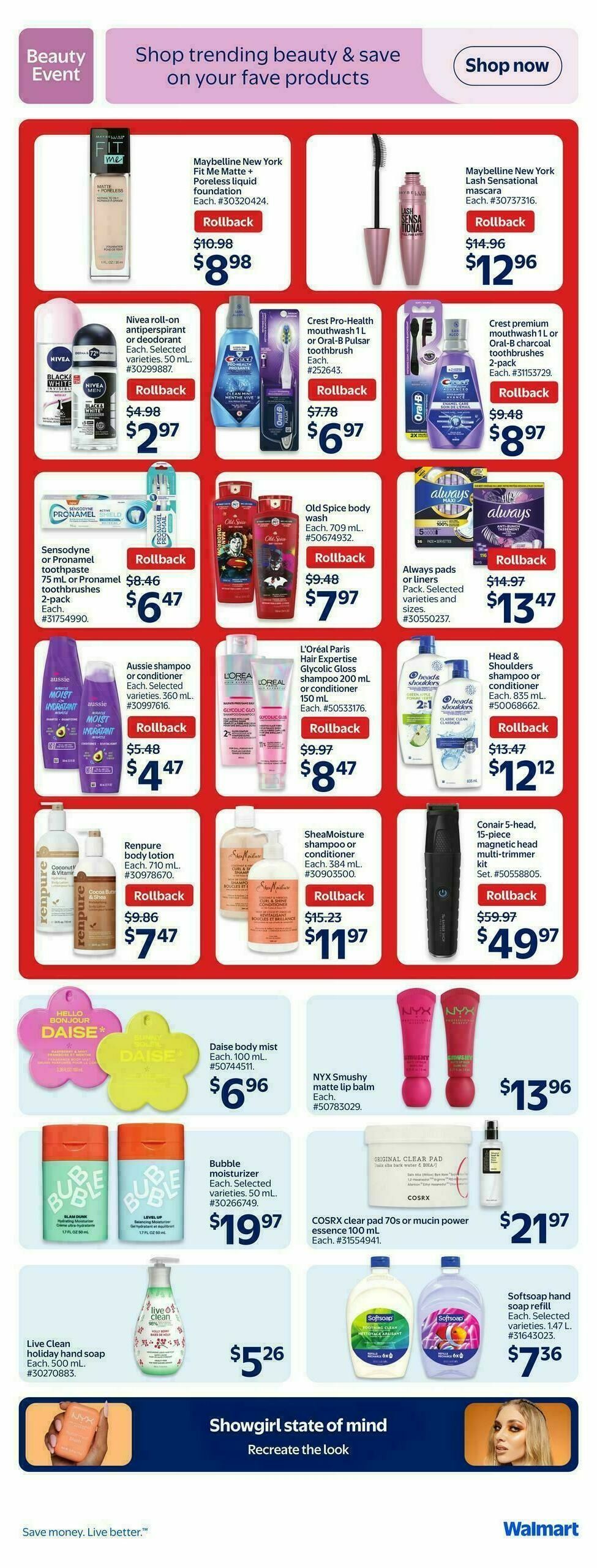 Walmart Flyer from October 9