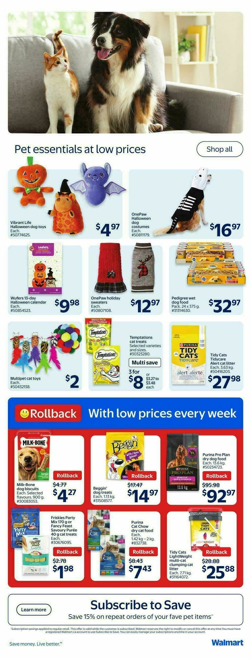 Walmart Flyer from October 9