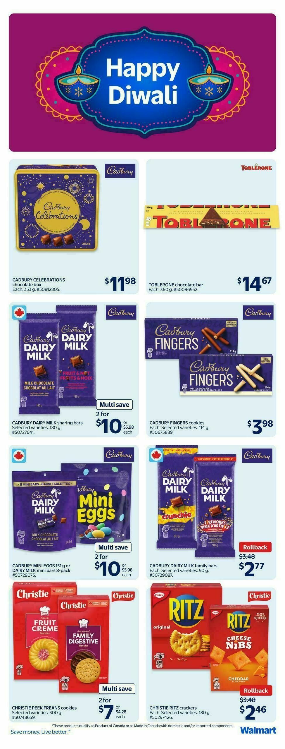 Walmart Flyer from October 9