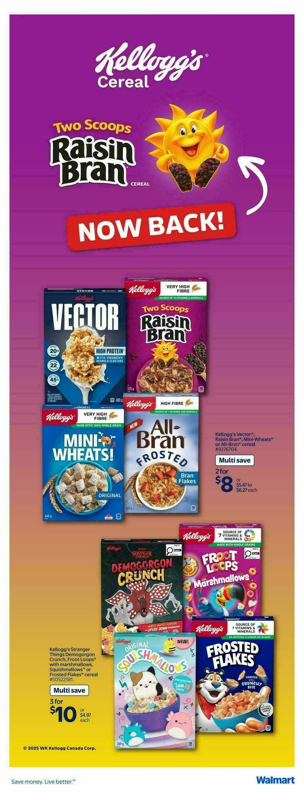 Walmart Flyer from October 9