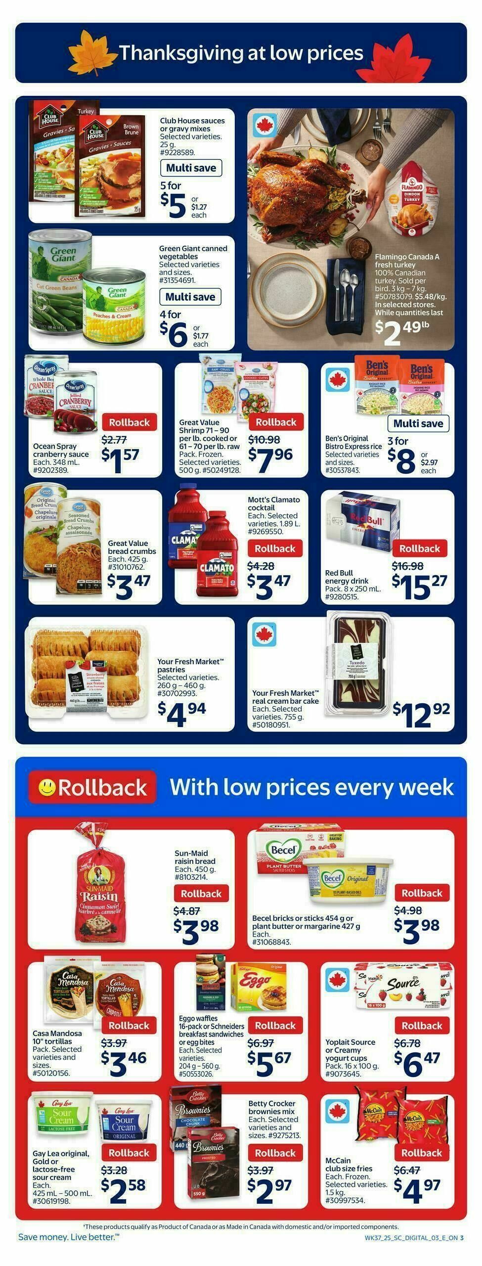 Walmart Flyer from October 9