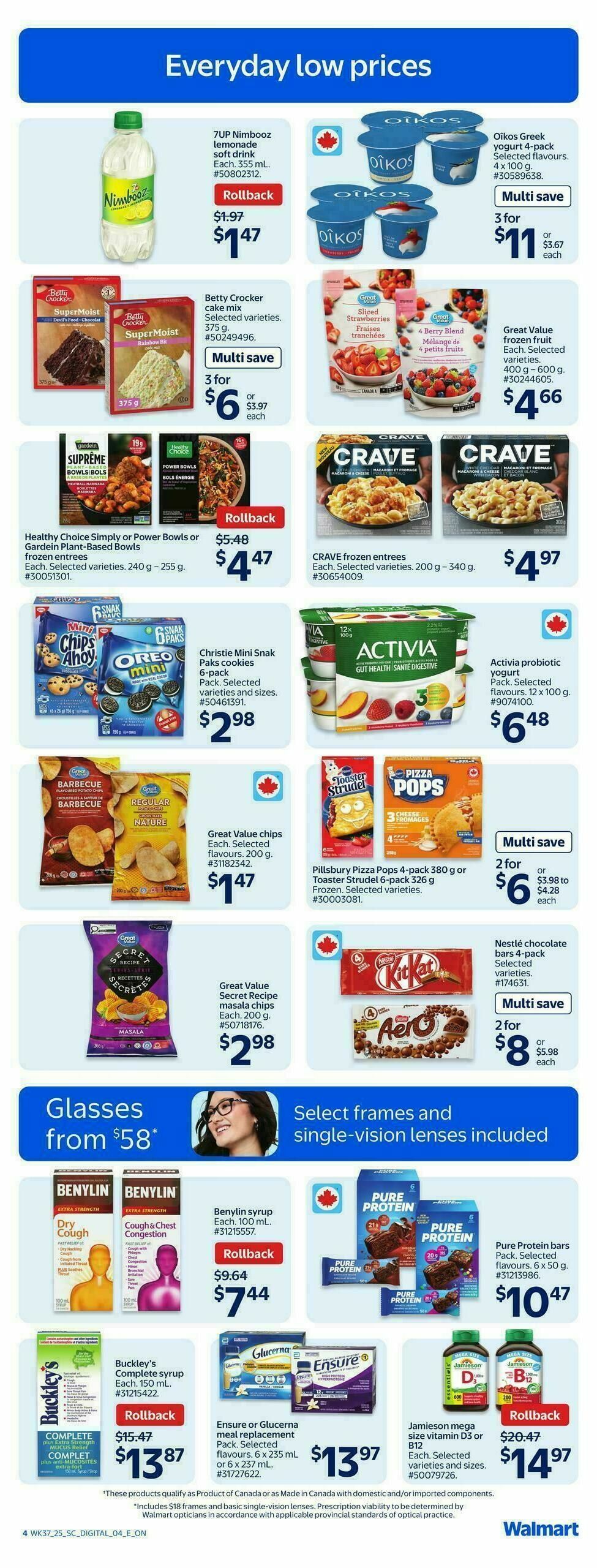 Walmart Flyer from October 9