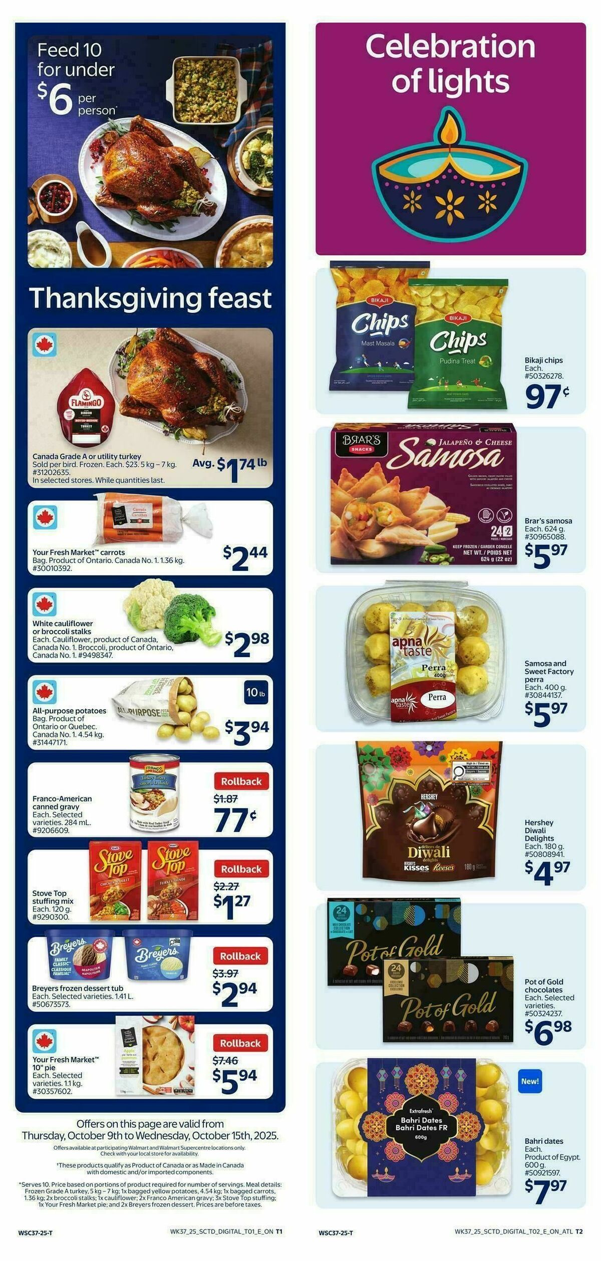 Walmart Flyer from October 9