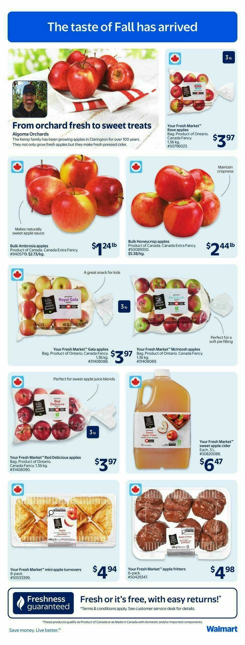 Walmart Flyer from October 9