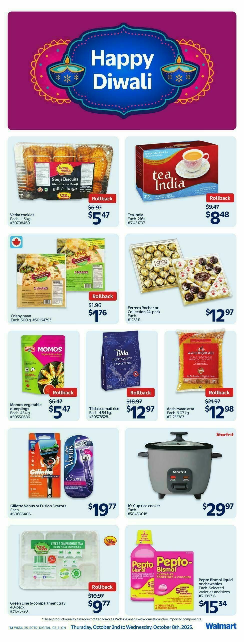 Walmart Flyer from October 9