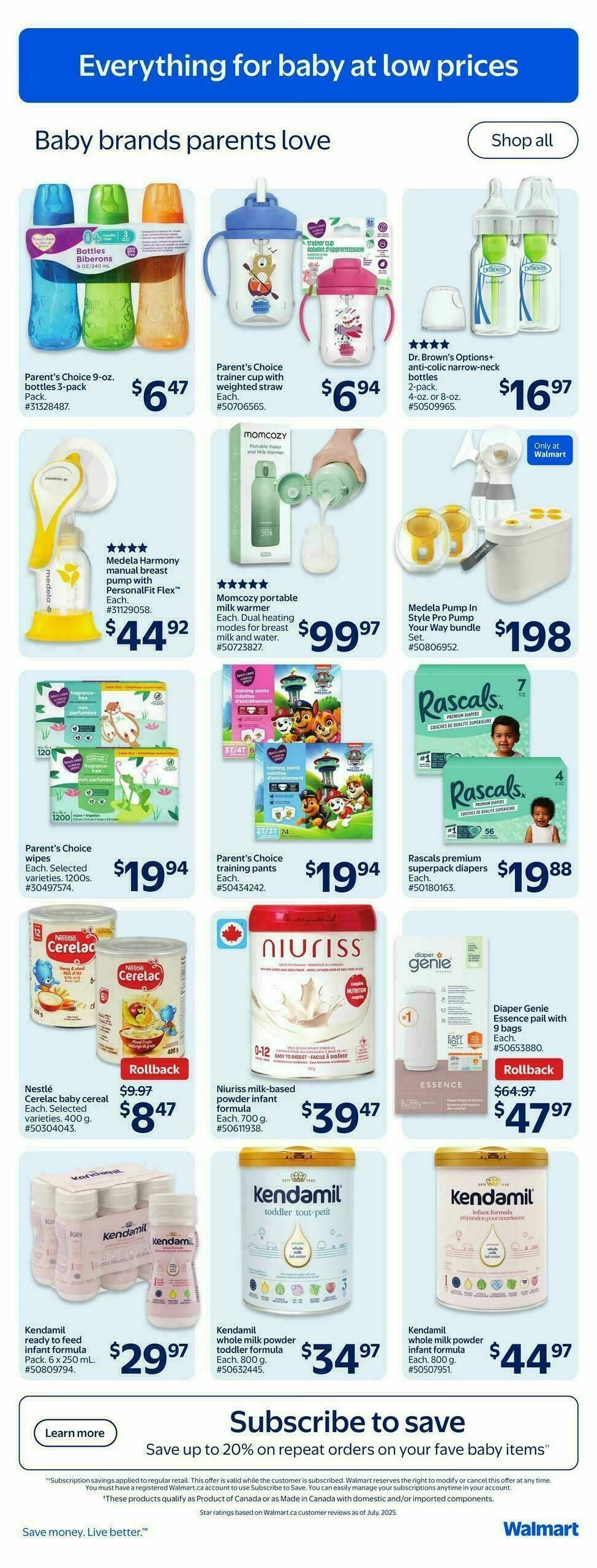 Walmart Flyer from October 16