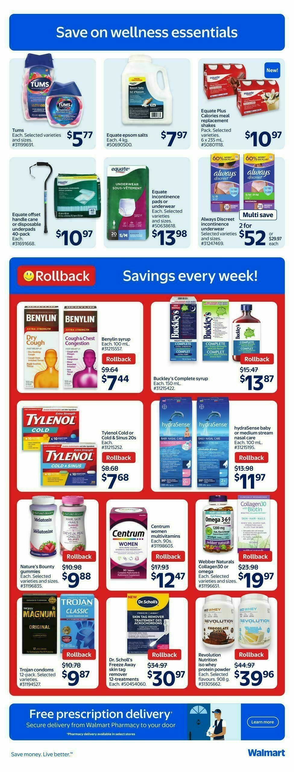 Walmart Flyer from October 16