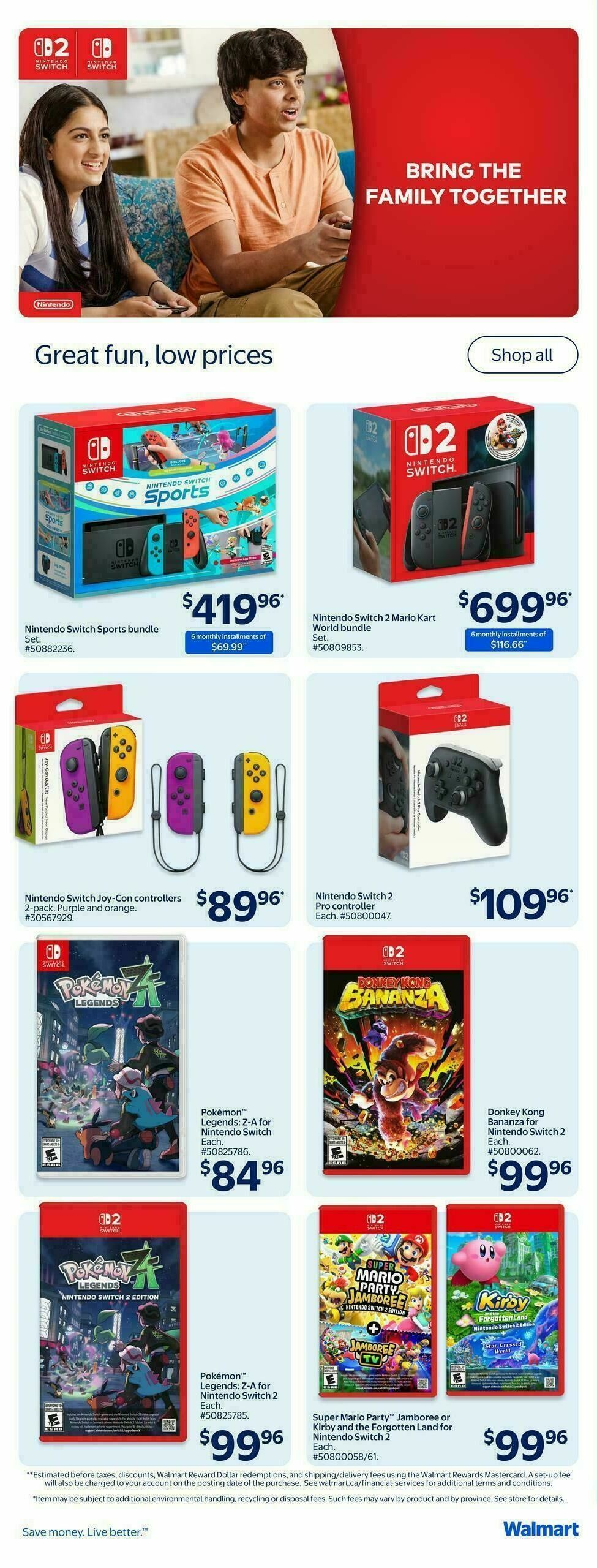 Walmart Flyer from October 16