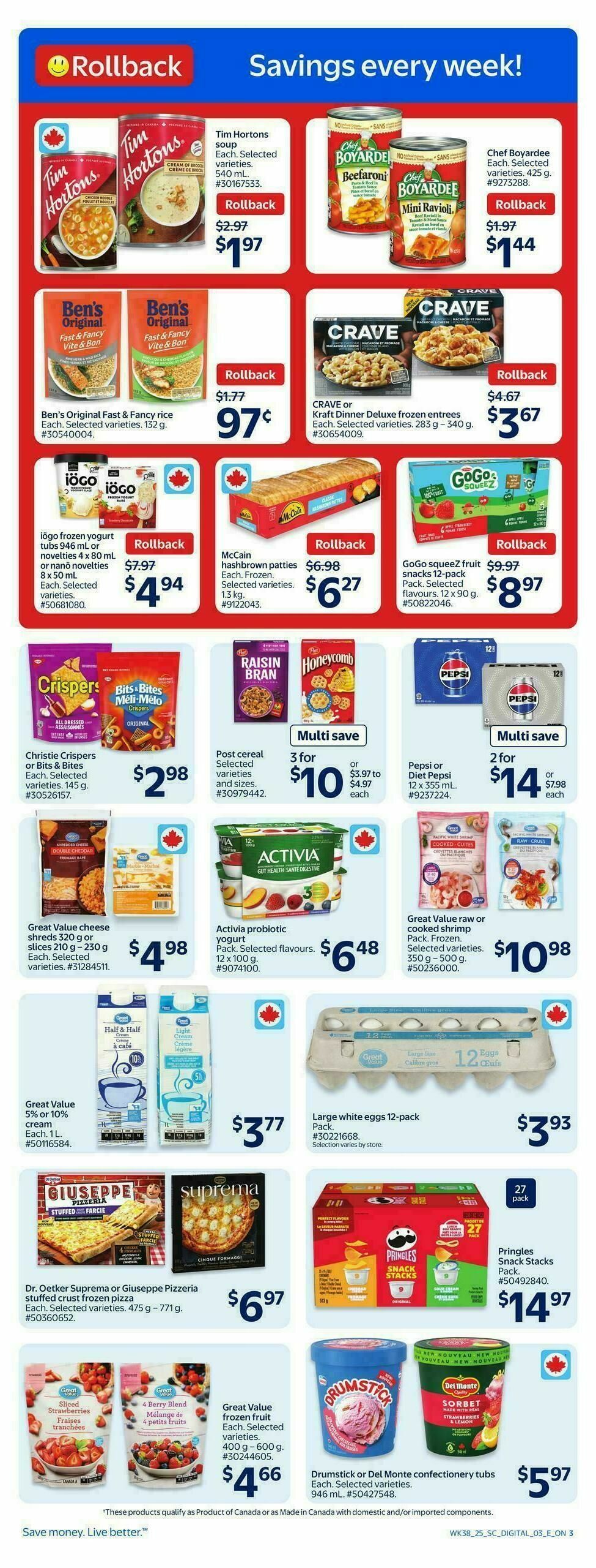 Walmart Flyer from October 16