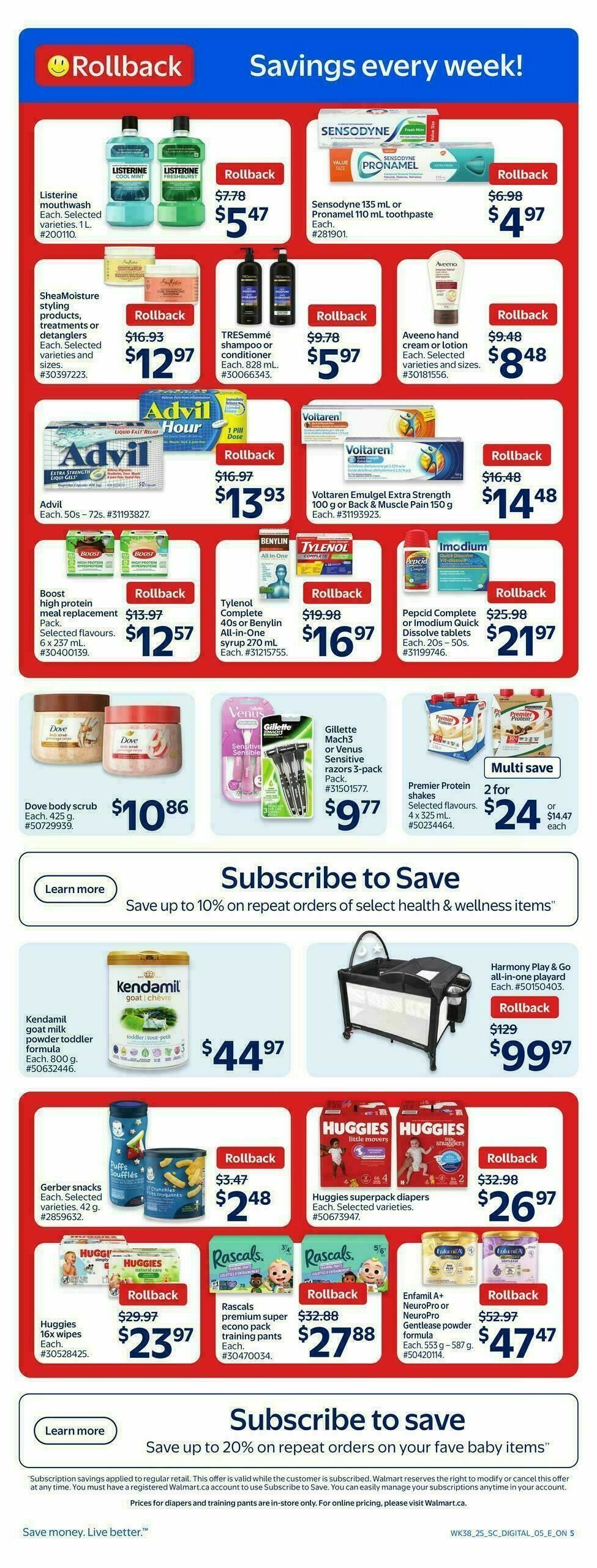 Walmart Flyer from October 16