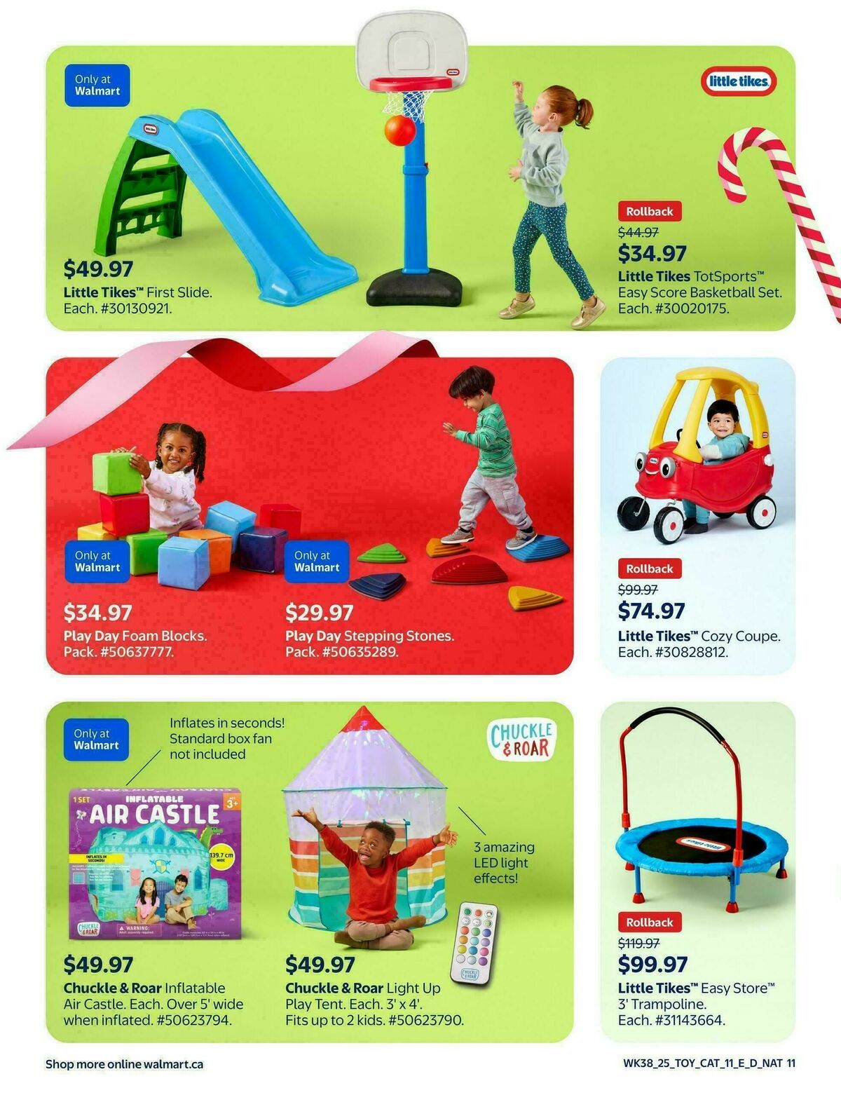 Walmart Toy Shop Flyer from October 16