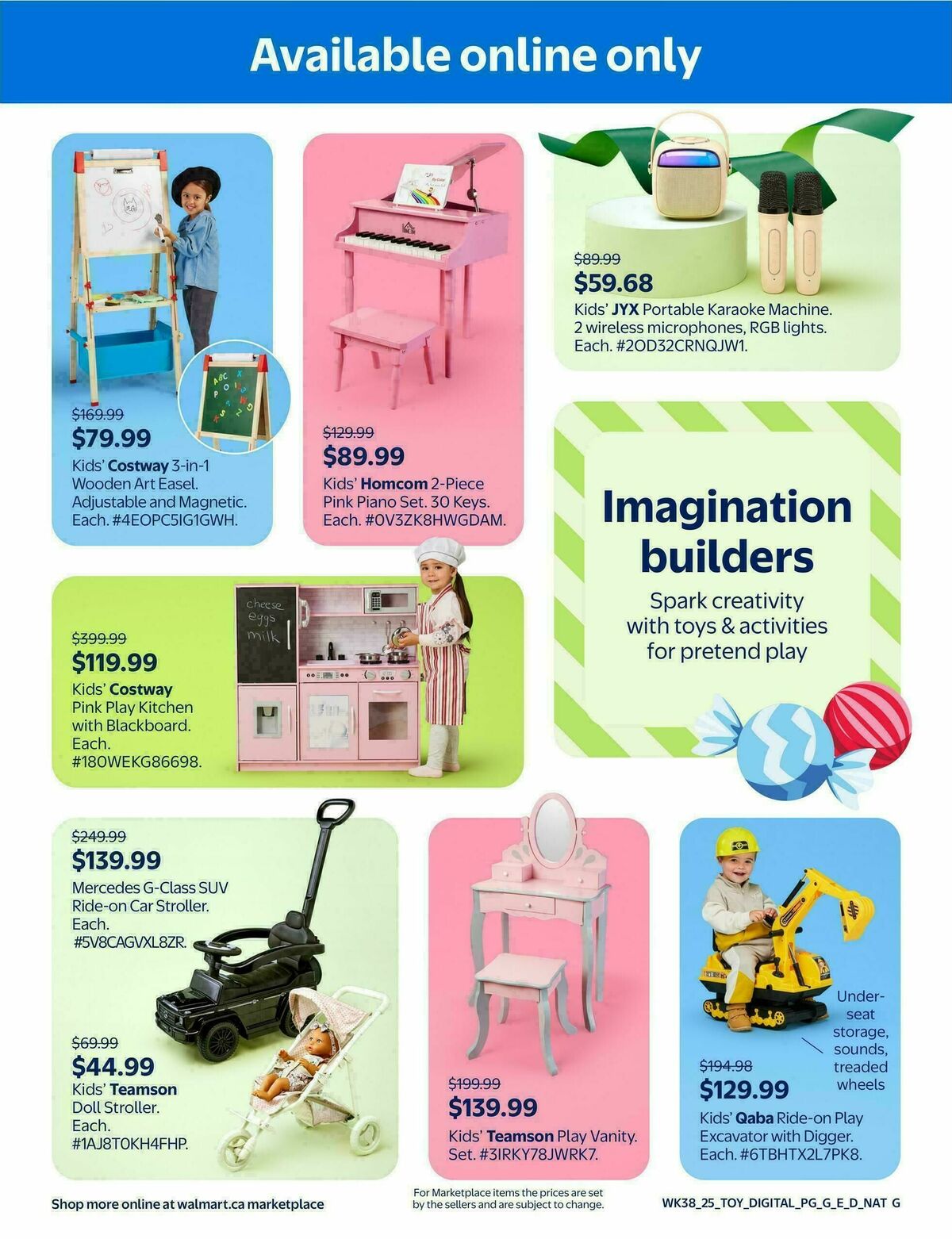 Walmart Toy Shop Flyer from October 16