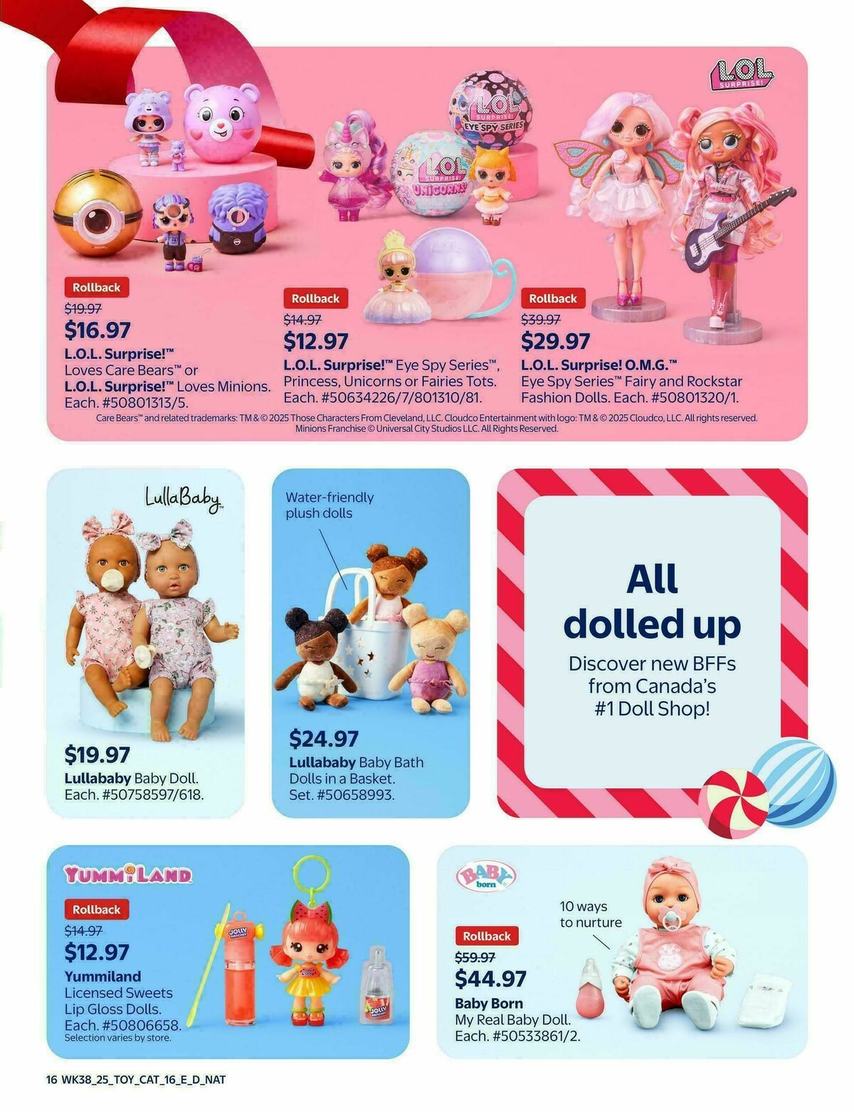 Walmart Toy Shop Flyer from October 16