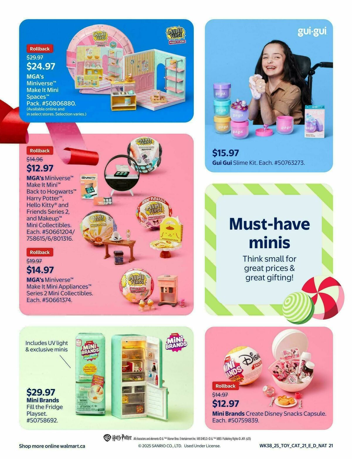 Walmart Toy Shop Flyer from October 16