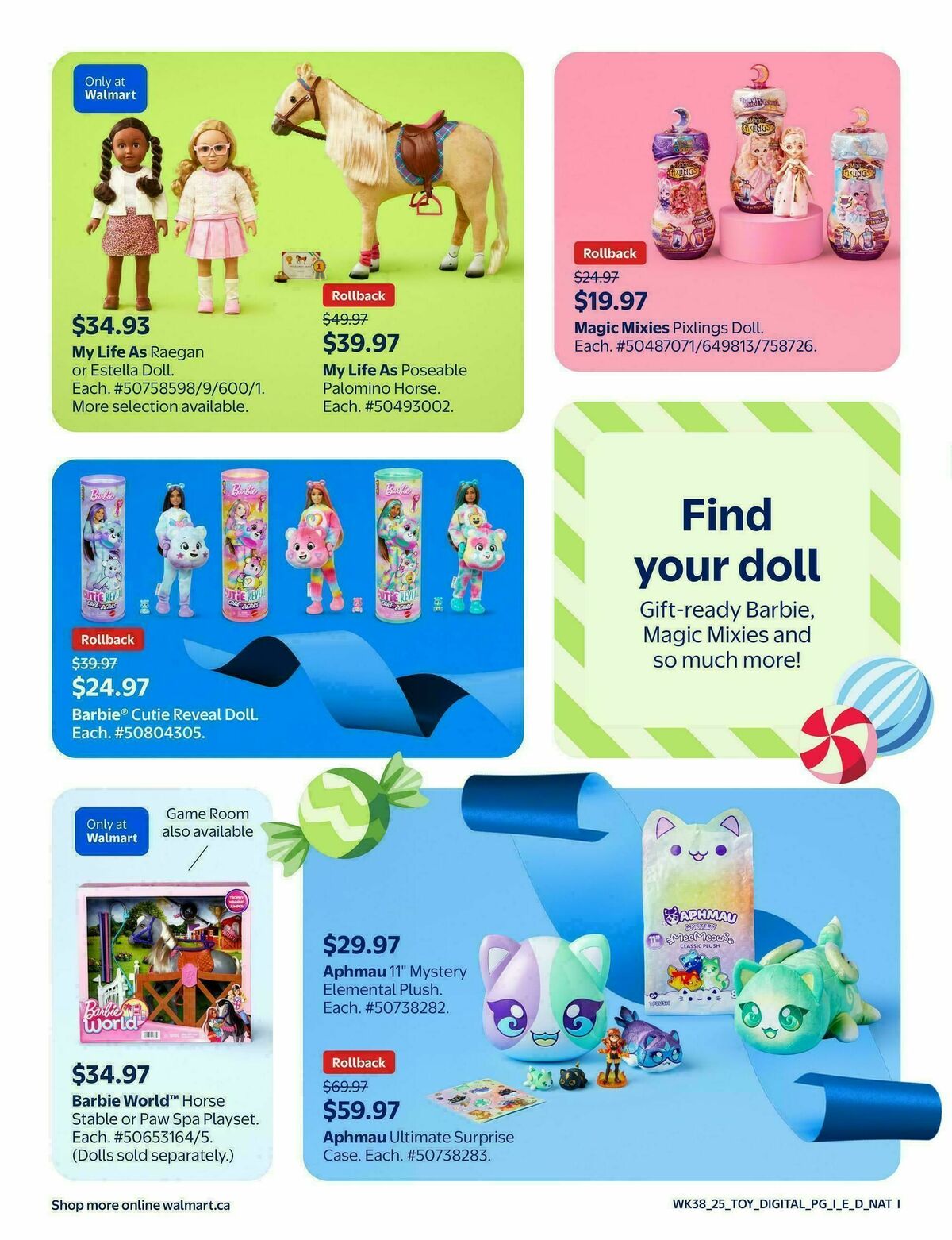 Walmart Toy Shop Flyer from October 16