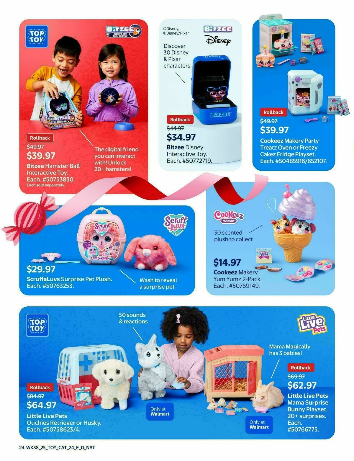 Walmart Toy Shop Flyer from October 16