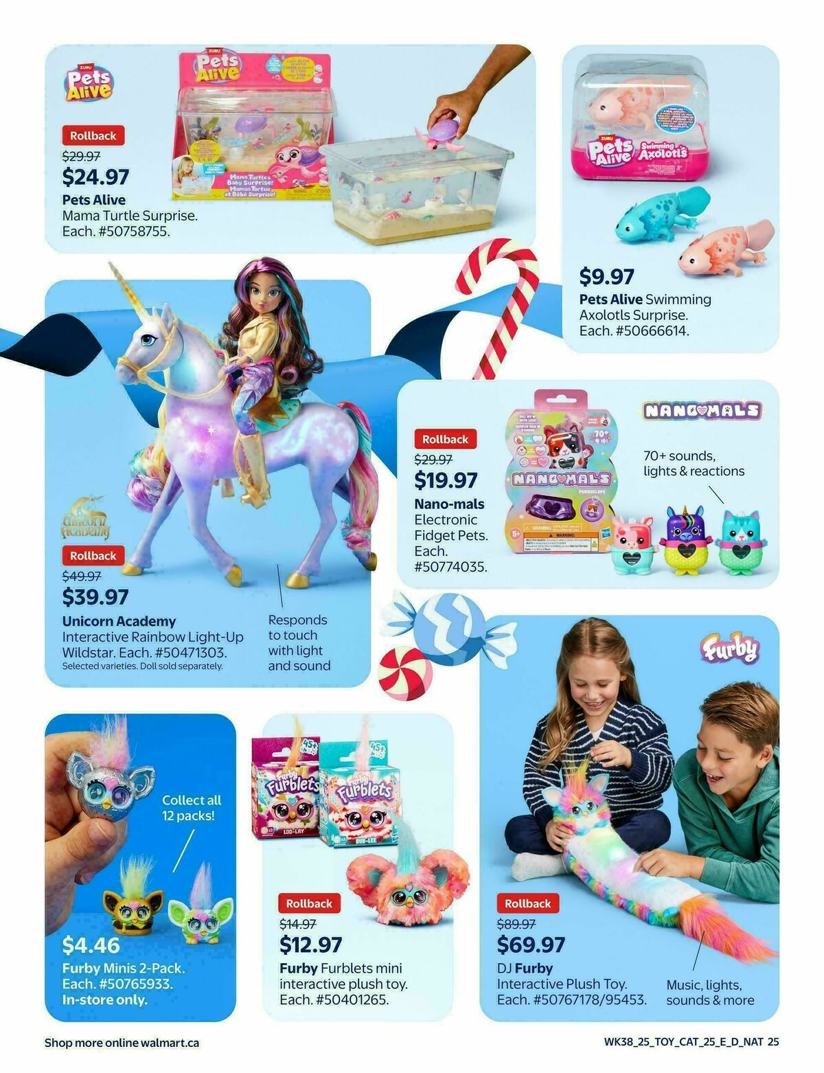 Walmart Toy Shop Flyer from October 16