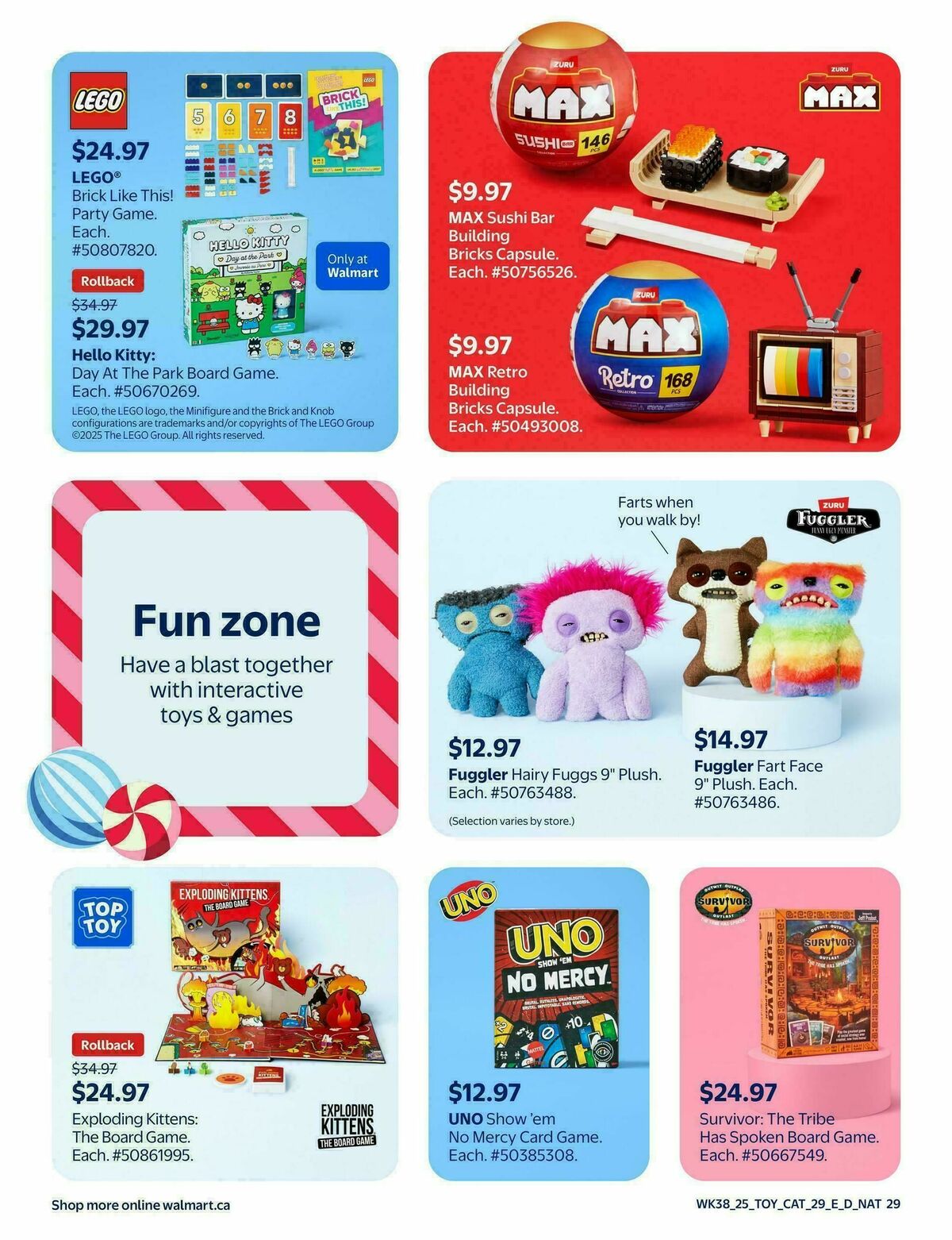 Walmart Toy Shop Flyer from October 16