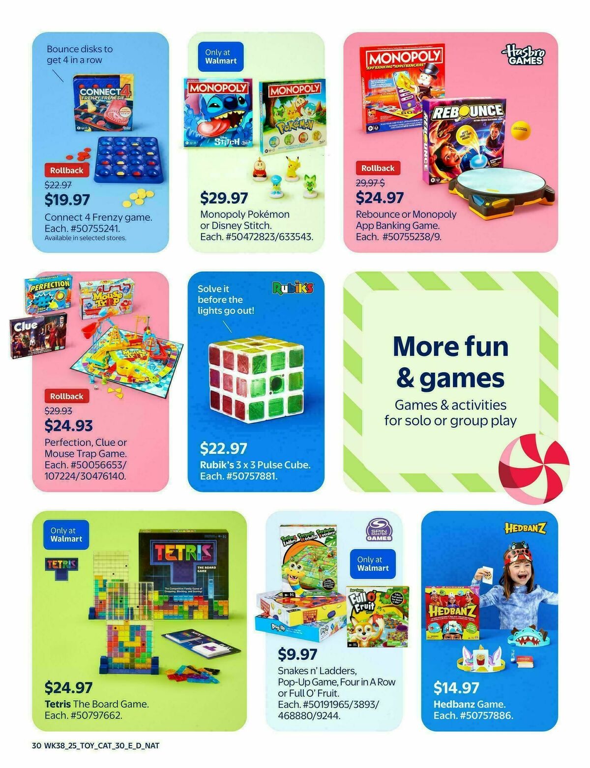 Walmart Toy Shop Flyer from October 16