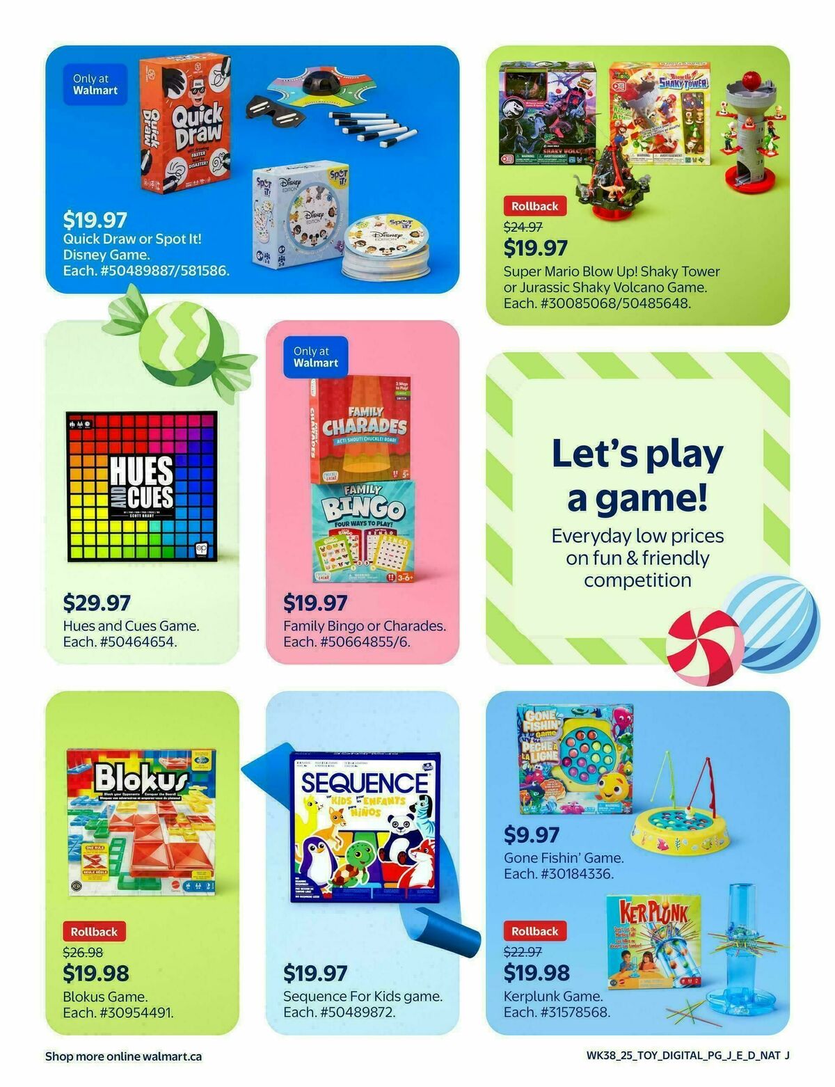 Walmart Toy Shop Flyer from October 16