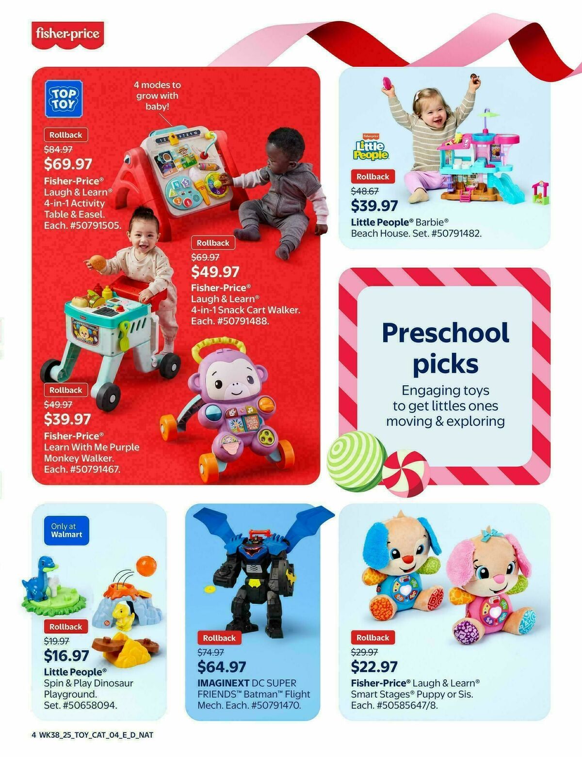 Walmart Toy Shop Flyer from October 16