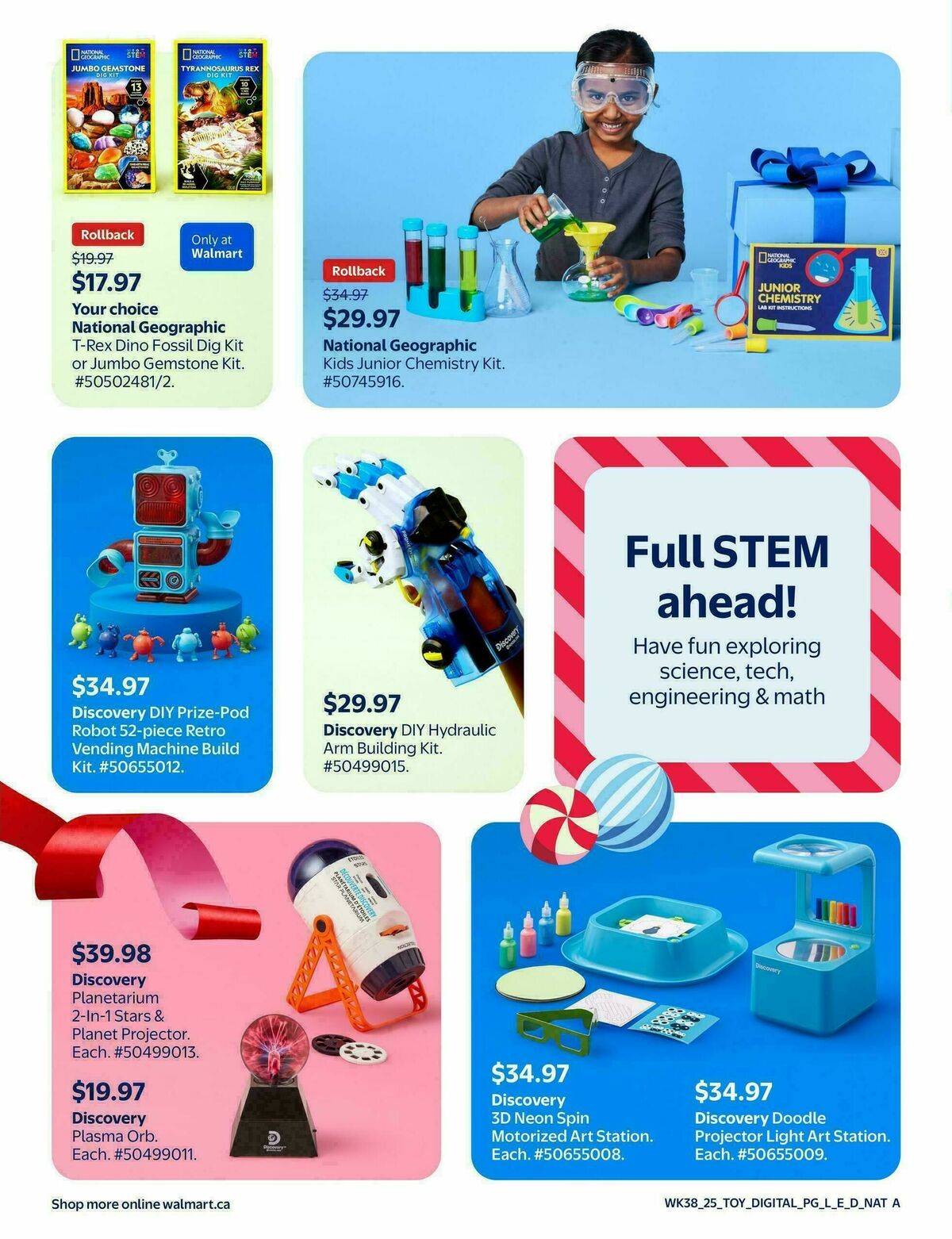 Walmart Toy Shop Flyer from October 16