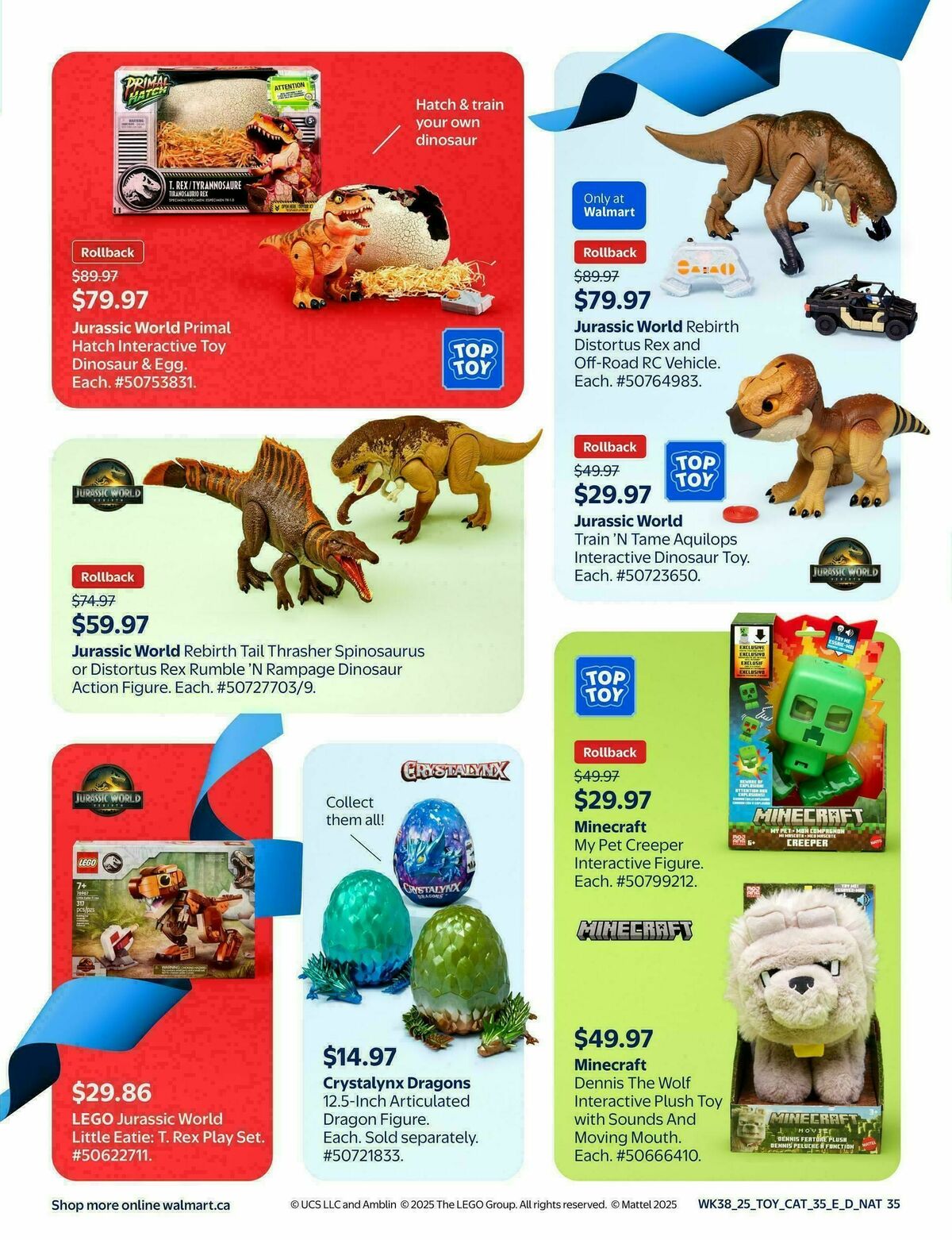 Walmart Toy Shop Flyer from October 16