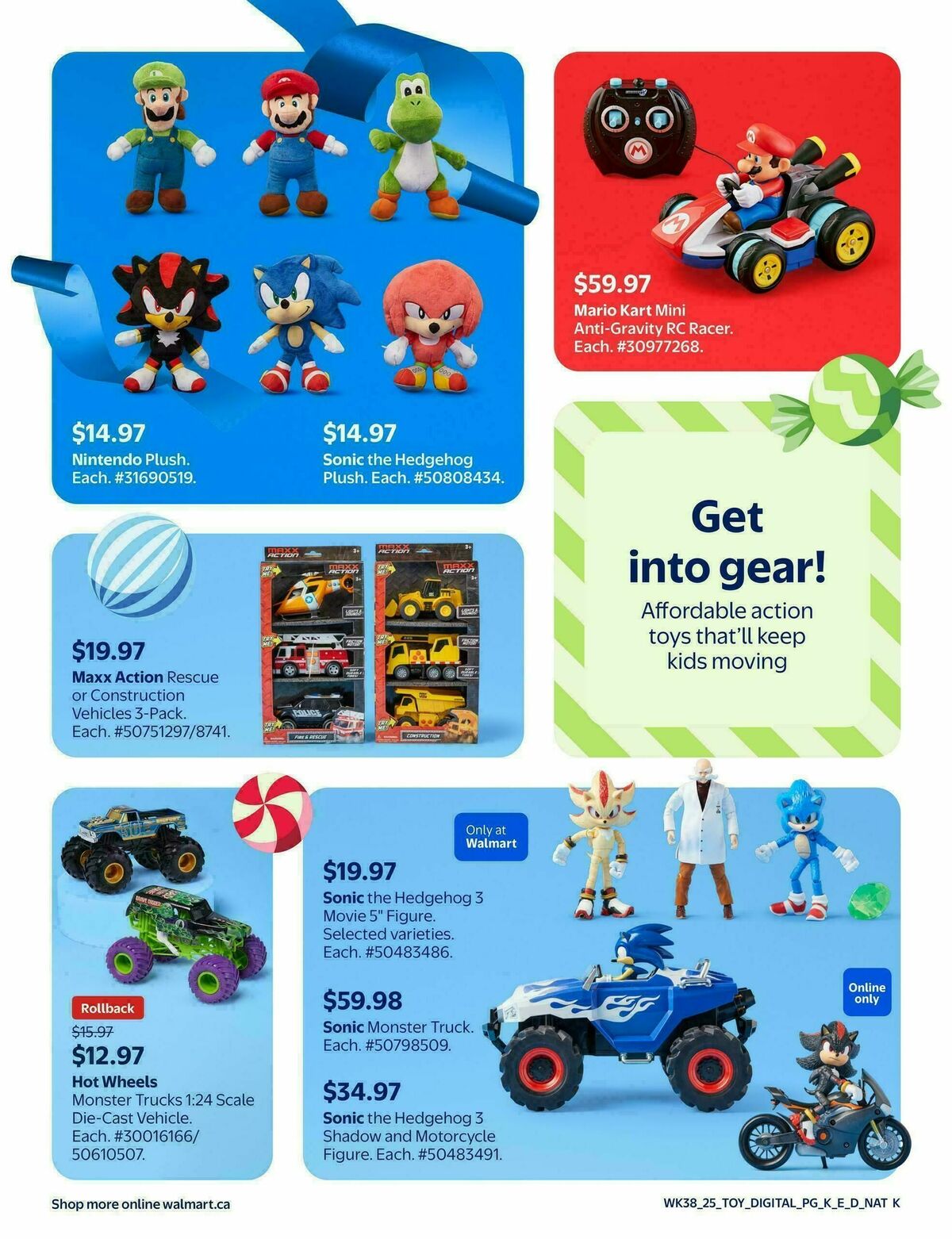 Walmart Toy Shop Flyer from October 16