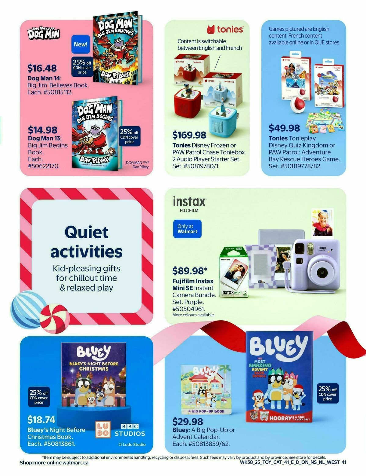 Walmart Toy Shop Flyer from October 16