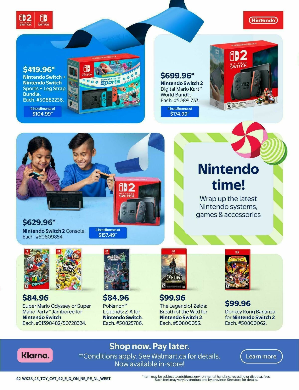 Walmart Toy Shop Flyer from October 16