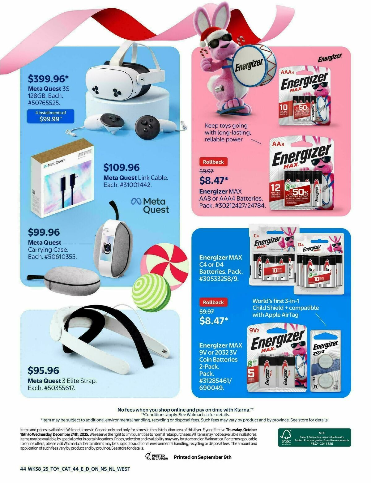 Walmart Toy Shop Flyer from October 16