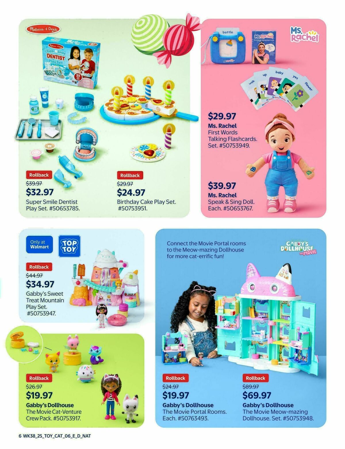 Walmart Toy Shop Flyer from October 16
